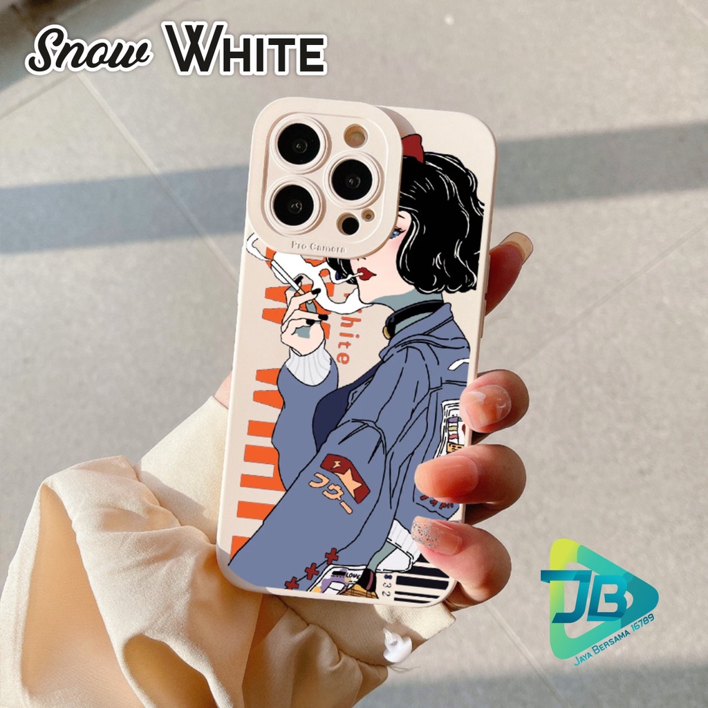 SOFTCASE CASE SILIKON PROCAMERA SNOW WHITE OPPO VIVO SAMSUNG REALME XIAOMI IPHONE INFINIX ALL TYPE JB5595