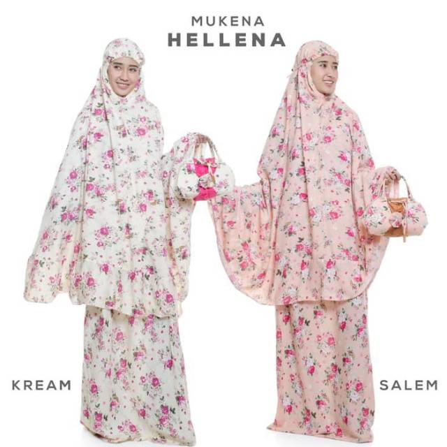 MUKENA BALI DEWASA HELLENA Mukena Dewasa Mukena Motif