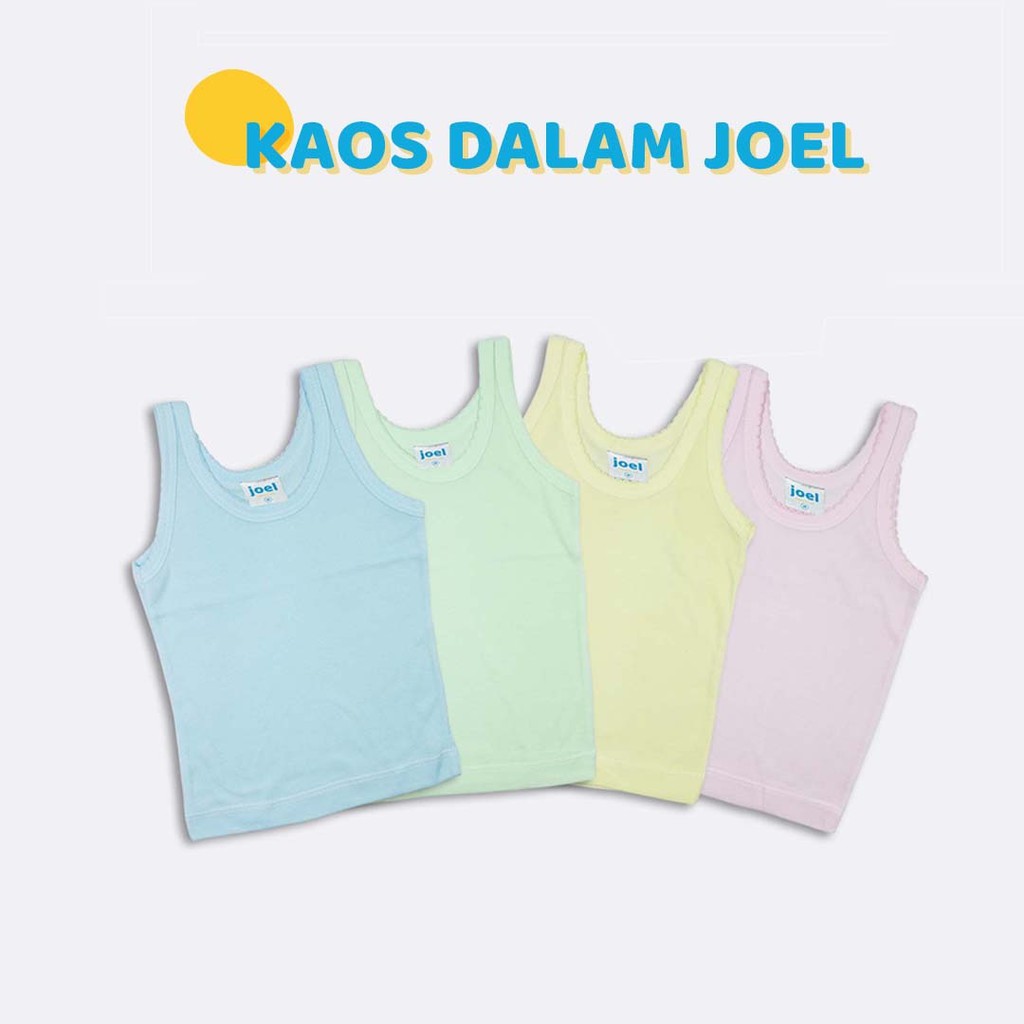 Kaos Dalam Singlet Bayi Anak Balita Usia 3 bulan - 2 tahun