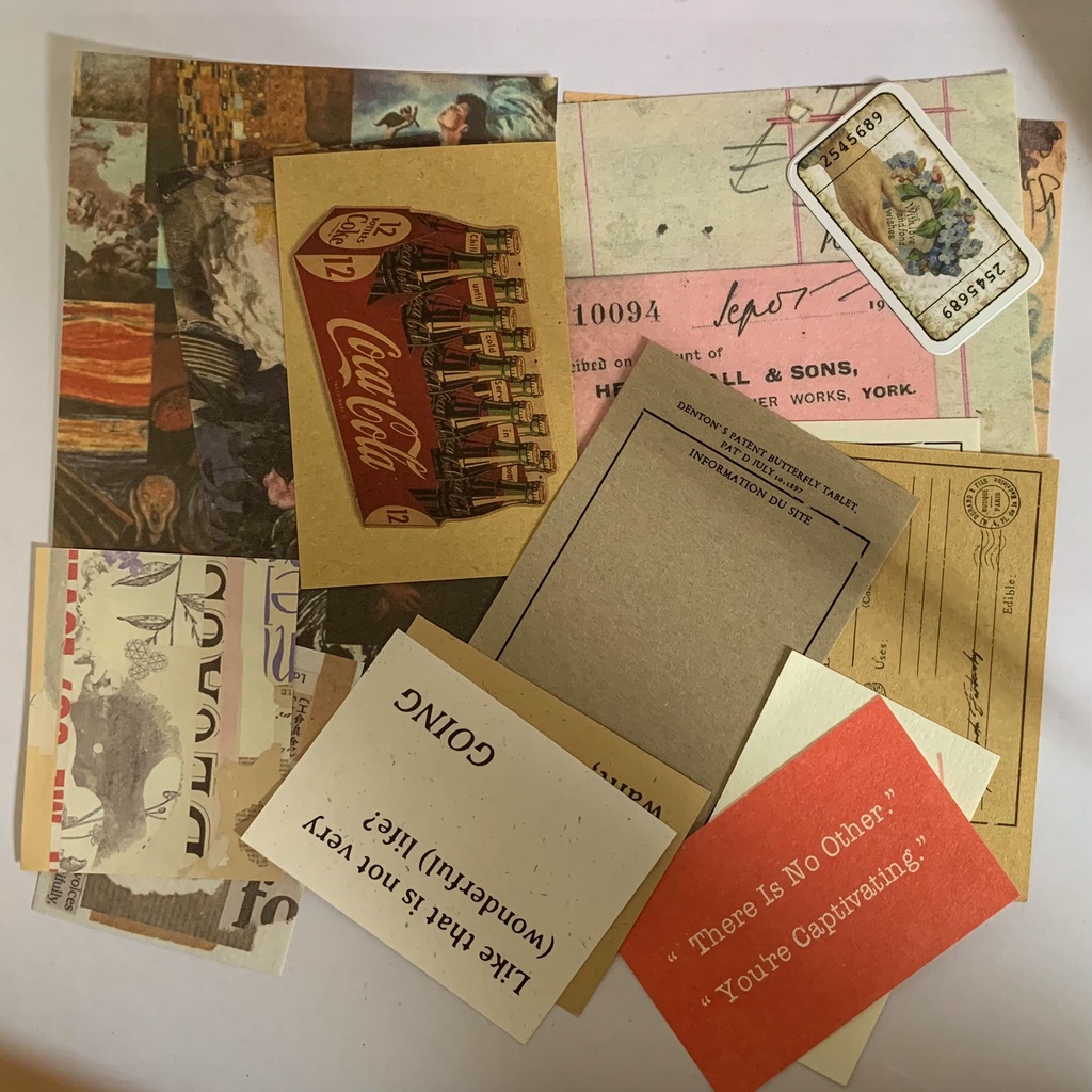 

Mini Journal KIt Vintage Untuk Scrapbook Diary Junk Journal 15 PCS