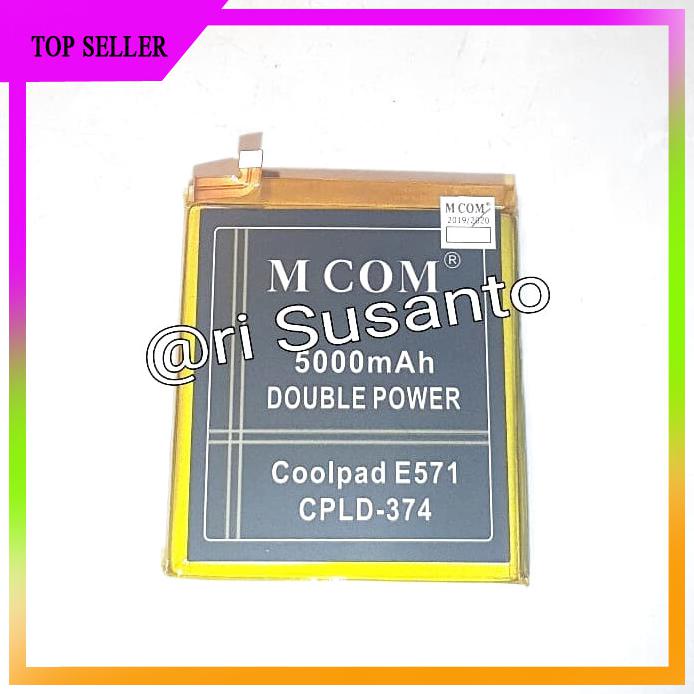 ACC HP BATERAI MCOM COOLPAD E571 CPLD 574 DOUBLE POWER 5000MAH