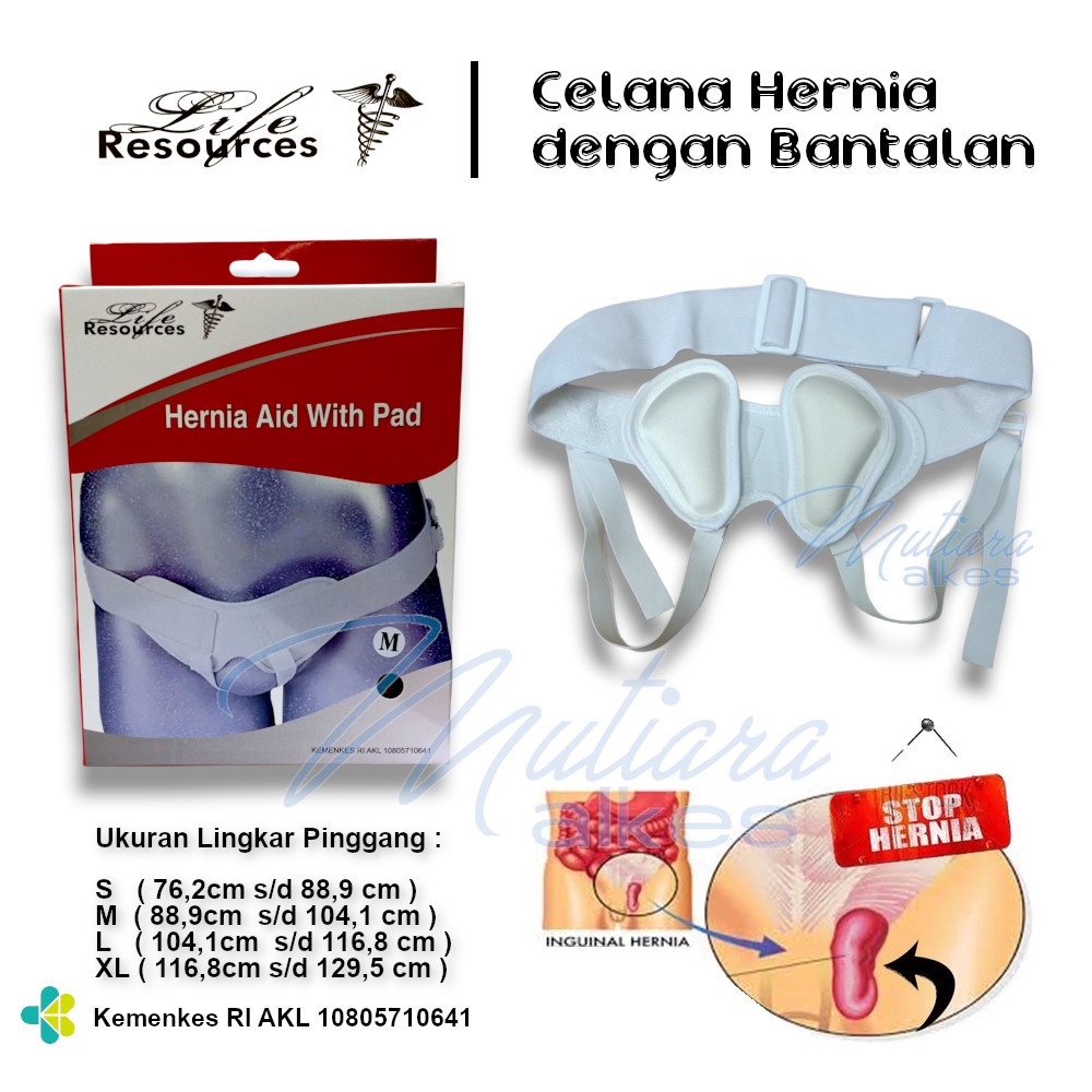 Celana Hernia Life Resources / Hernia Aid With Pad Celana Mencegah Turun Berok