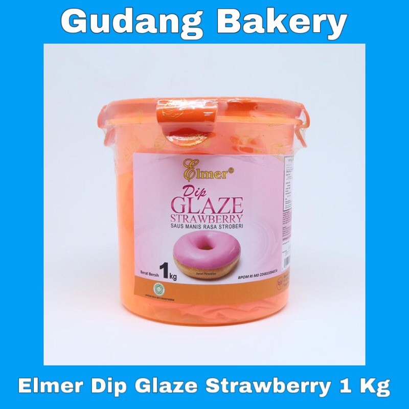 

Elmer Dip Glaze Strawberry 1 Kg