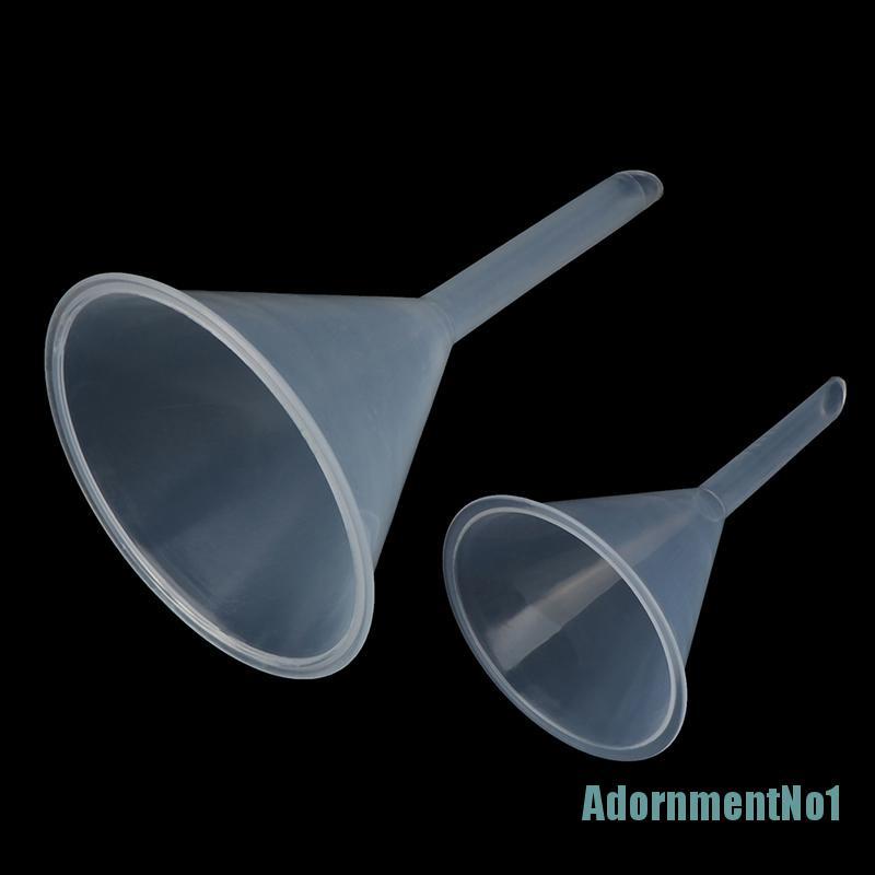 (Adornmentno1) Corong Plastik Transparan 60 / 90mm Untuk Laboratorium