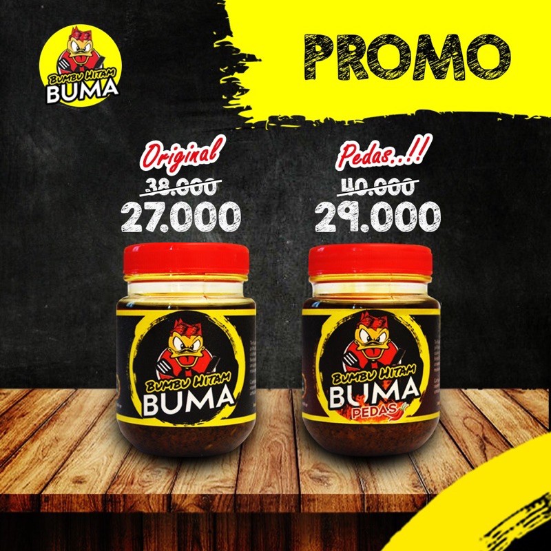 

BumbuhitamBUMA Original