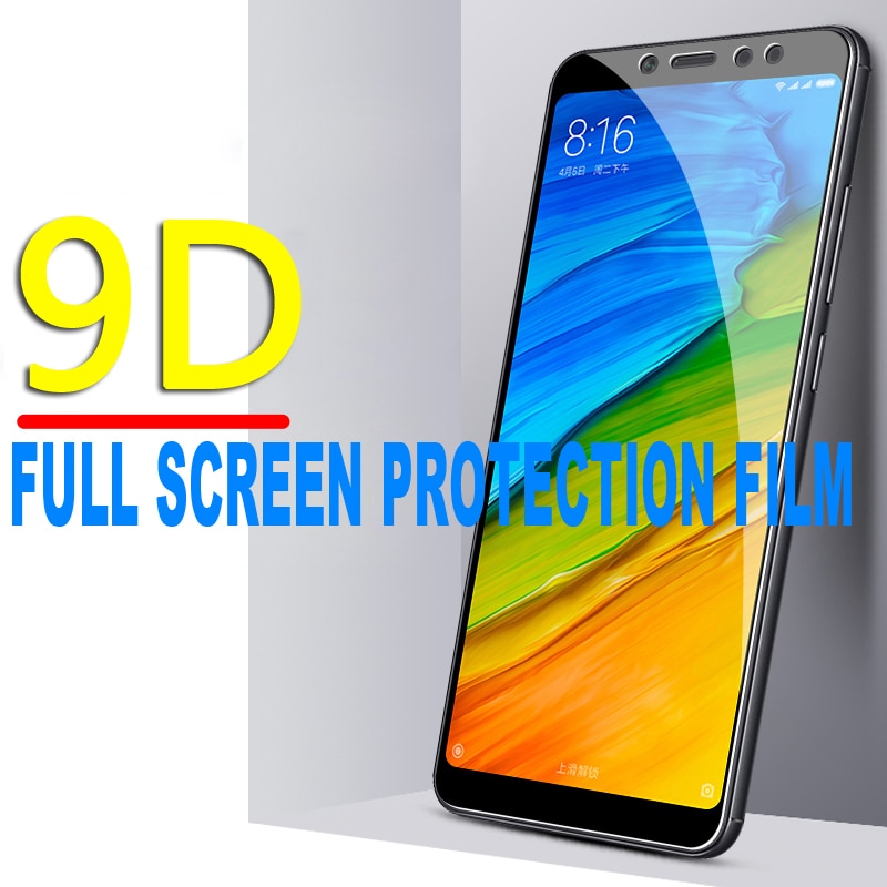 Pelindung Layar Tempered Glass 9d Untuk Xiaomi Redmi 5 Plus 5a 4a 4x 6 6a Note 4 4x 5 5a Pro