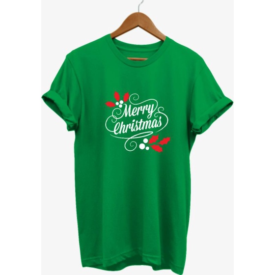 KAOS natal TSHIRT BAJU NATAL CHRISTMAS TIPE 8 COMBED 30S