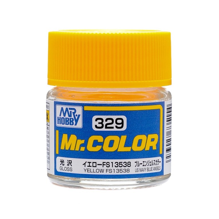 

Mr Color C329 Yellow FS13538 Mr Hobby Lacquer Paint