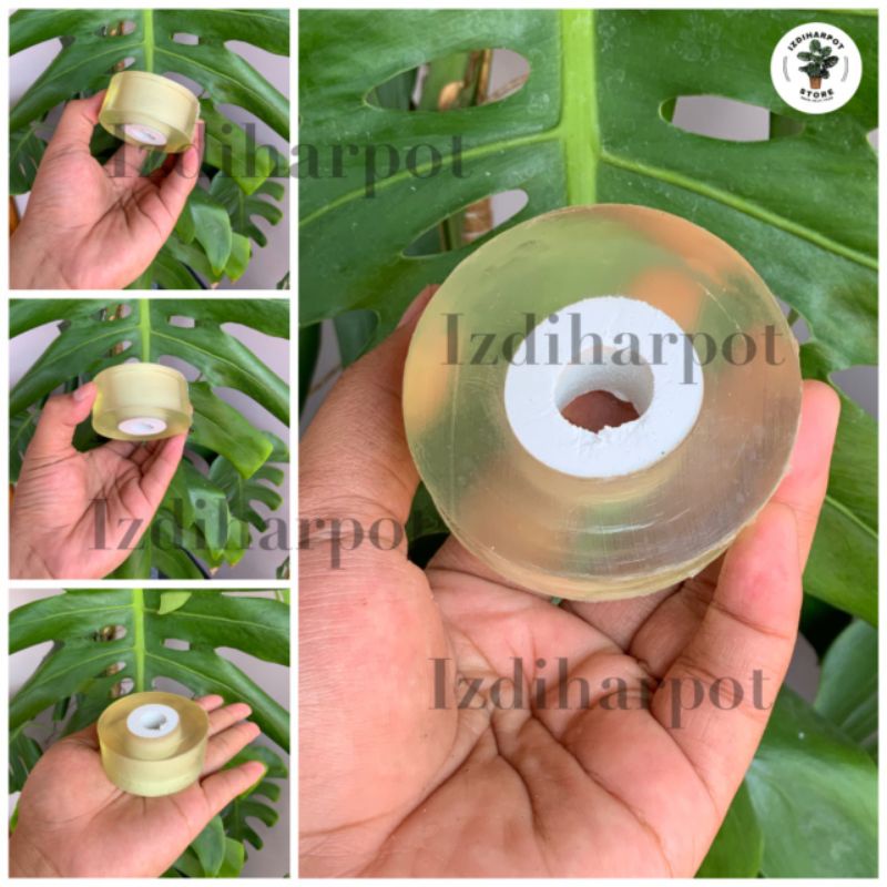 GRAFTING TAPE PLASTIK OKULASI CANGKOK SAMBUNG PUCUK 3 X 100 M - KUNING