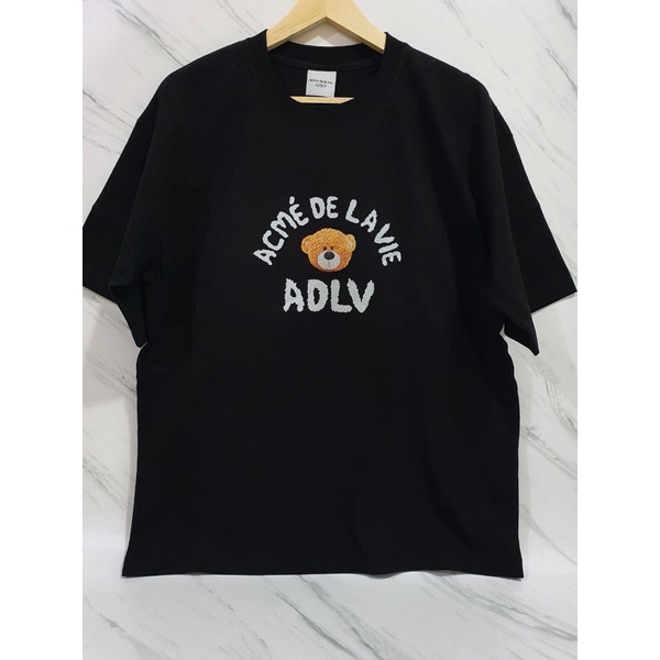 ADLV Bear Brown Black Tee