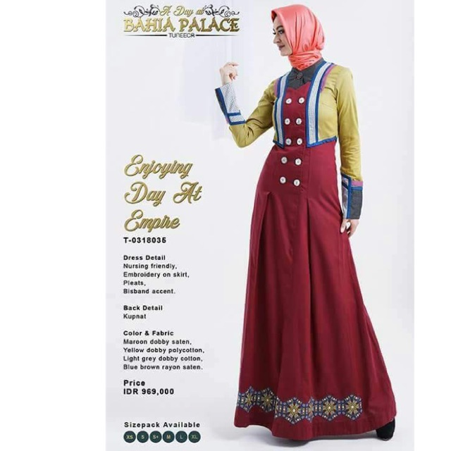 Preloved Tuneeca Bahia size S d