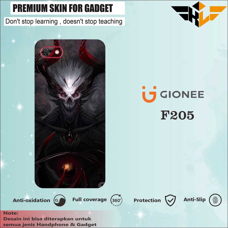Beli 1 Geratis 1 SKIN HANDPHONE GIONEE F205 BLACK