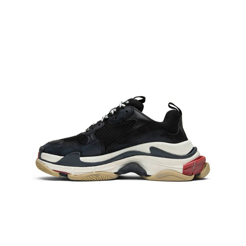 Balenciaga Triple S Sneaker ‘Black Red’ 2018 Made in Italy
