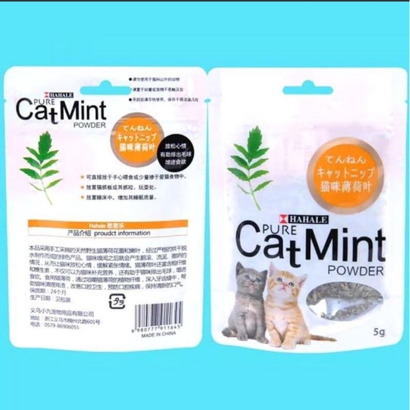 Catnip serbuk katnip import snack natural watatabi untuk kucing