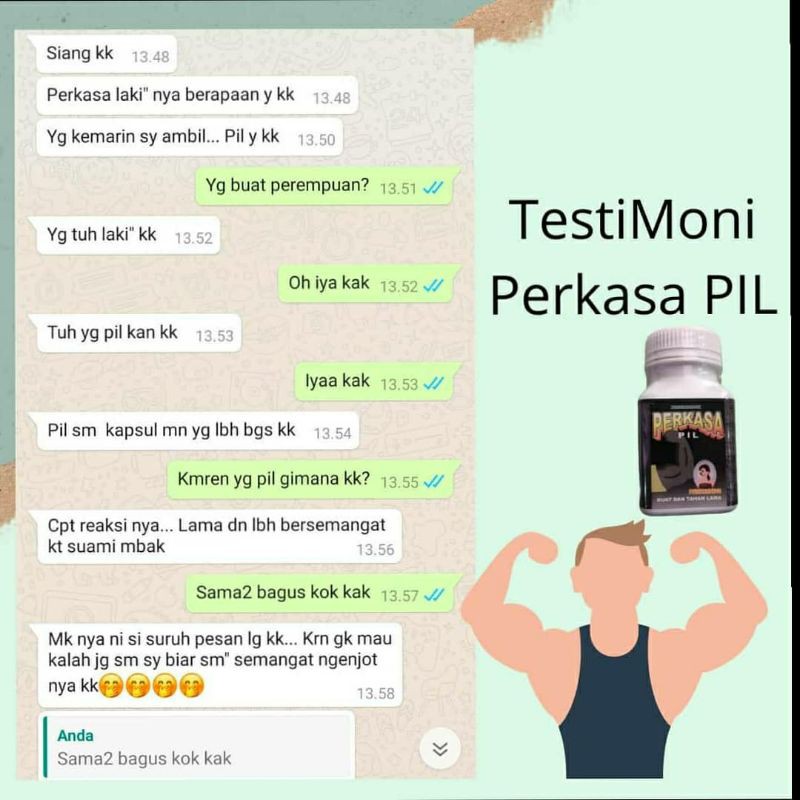 JAMU PERKASA PRIA PIL POTRE KONENG ASLI MADURA