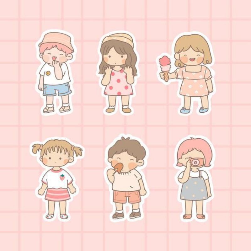 

STIKER KERTAS CUTE
