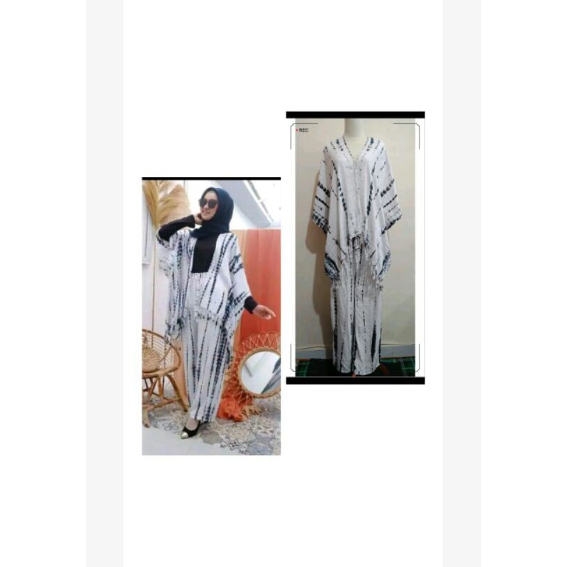 SETELAN CARDIGAN LILIT BALI | ONE SET OUTER TIE DYE BALI