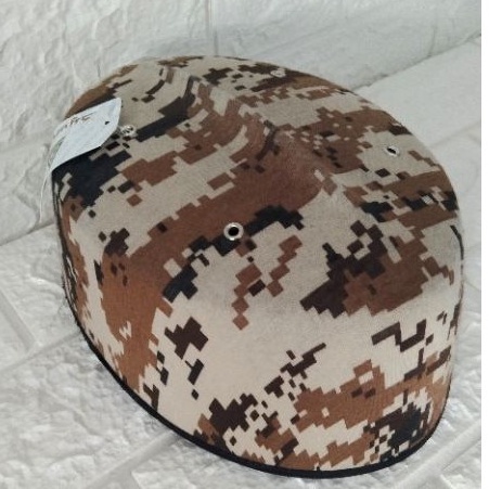 Peci Keren Habis Asagofah Turki Loreng Coklat tinggi 9cm Nyaman dan Kuat