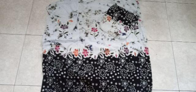 Mukena Lajur Batik Encim Soft Batik Pekalongan