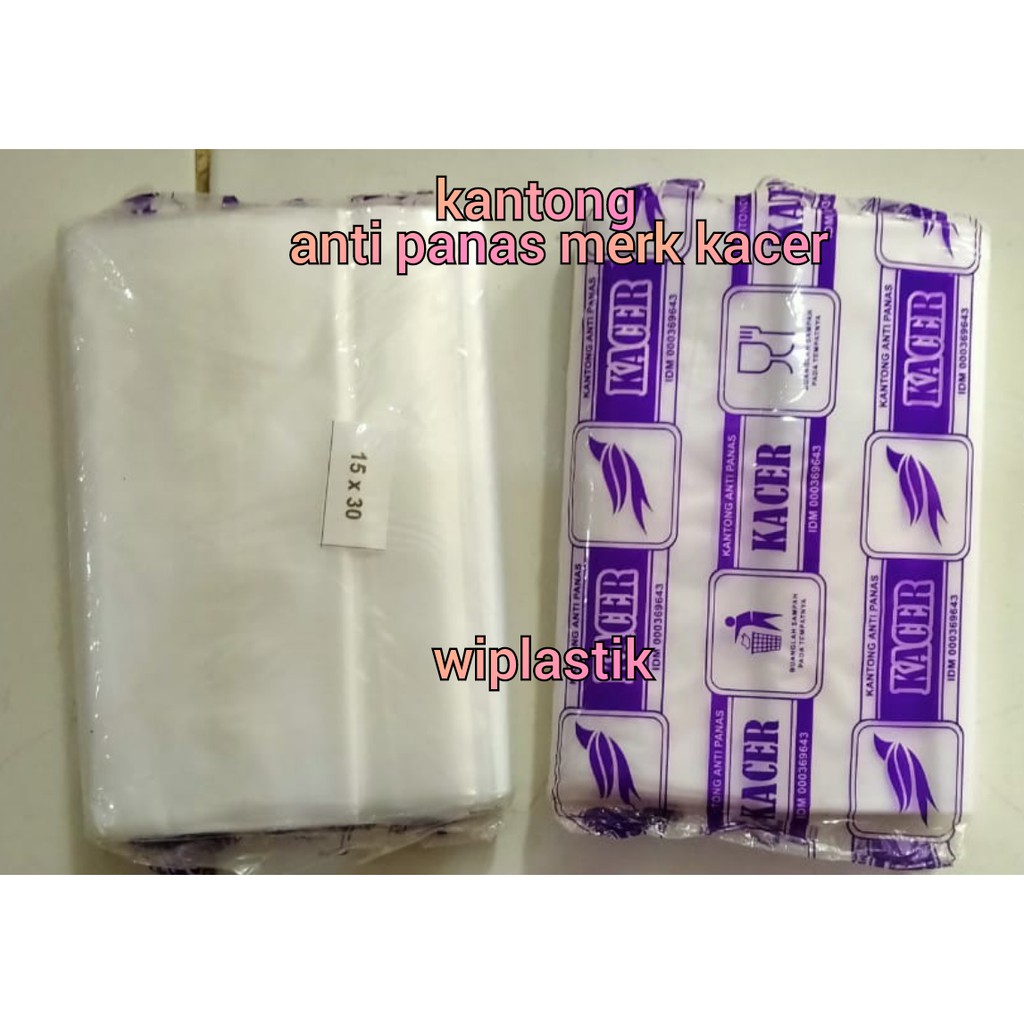 HD plastik anti panas / plastik kuah anti panas merk KACER