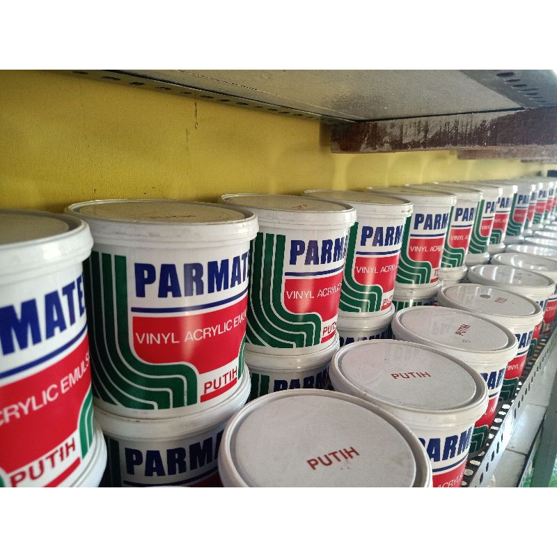 cat tembok merk parmatex 1kg