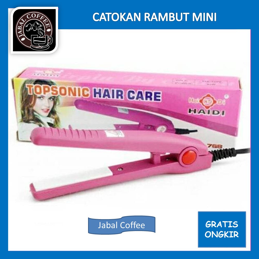 Catokan Hair Stylist Import Murah / Catokan Rambut Mini / Catok Rambut Lurus