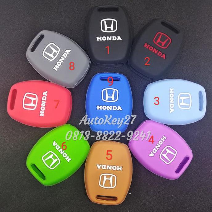 SILIKON KUNCI HONDA - KONDOM SILICON COVER KUNCI REMOTE HONDA CRV BRIO MOBILIO JAZZ CITY FREED CIVIC