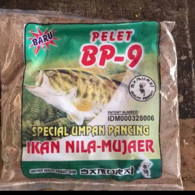 Pelet BP-9 Ikan Nila dan Mujaer/Umpan Nila Mujaer