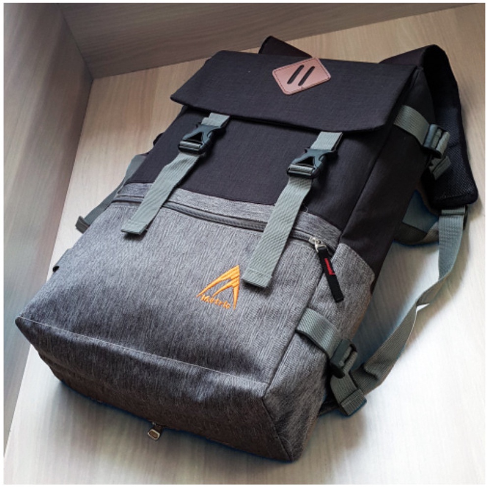 SHOPEE 6.6 SUPER SALE!! Tas Ransel KoreaTas Semi Keril Tas Ransel Pria dan Wanita tas Gunung Tas Hangout Outdoor tas Sekolah Tas Kerja Sporty JS128 + Bonus Raincover