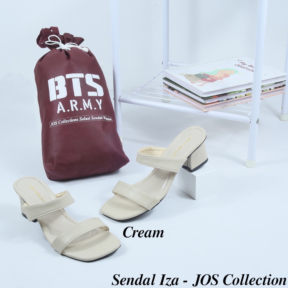 Sandal Heels Wanita Terbaru Tinggi 5 cm - Iza by JOS Collection