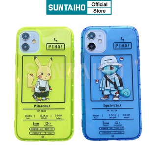 Suntaiho Soft Case Gambar Kartun Pokemon Untuk Iphone Se
