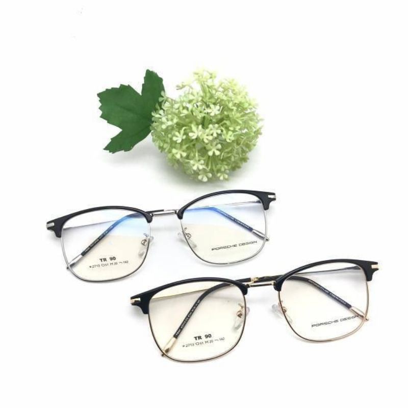 Frame kacamata 2713 clubmaster classic pria wanita smart