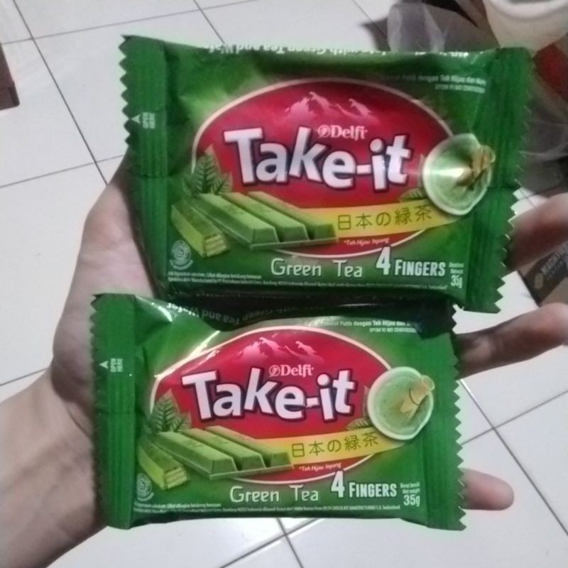 

coklat delfi green tea