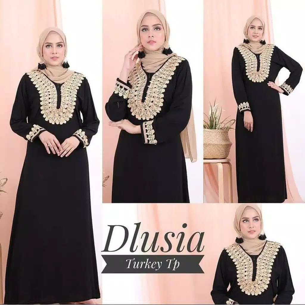 LONGDRESS DLUSIA TURKEY | DASTER ARAB RENDA MURAH TERBARU DASTER JUMBO COD MIDI