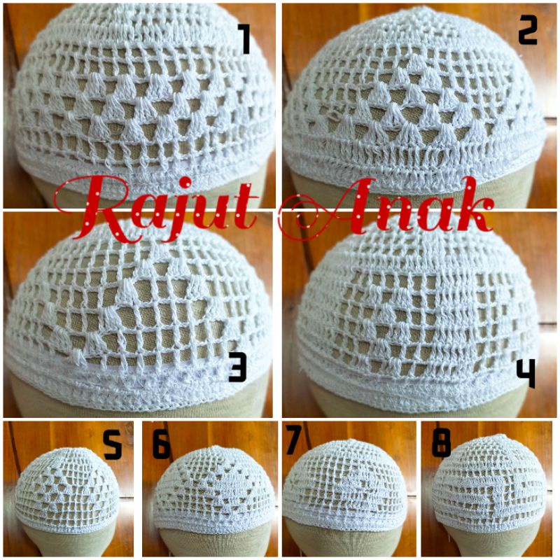 Peci rajut import untuk anak / peci anak