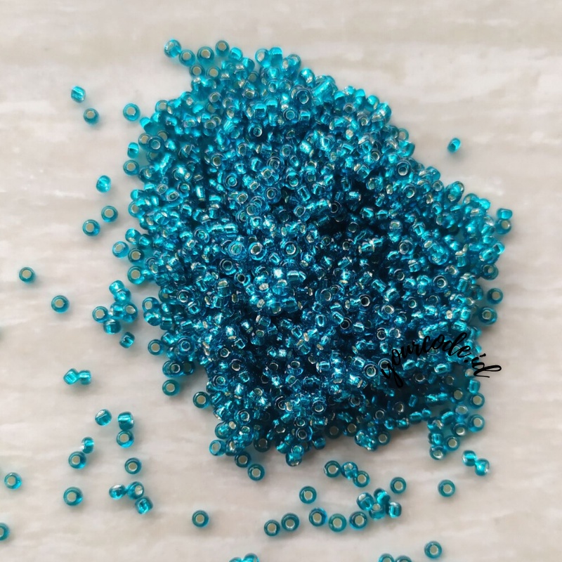 MOTE MANIK MUTIARA BULAT 2 MM WARNA TOSCA 100 GRAM