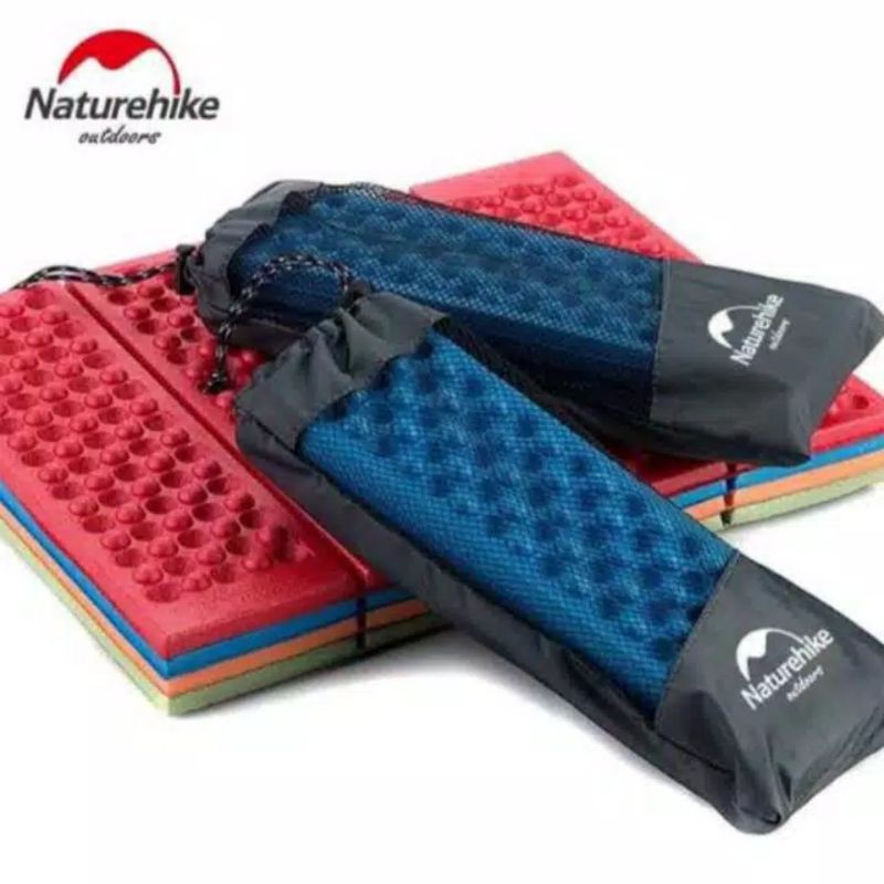 Matras duduk SIT PAD NATUREHIKE NH60A060-Z FOLDING FOAM SET seat alas duduk outdoor camping sitpad