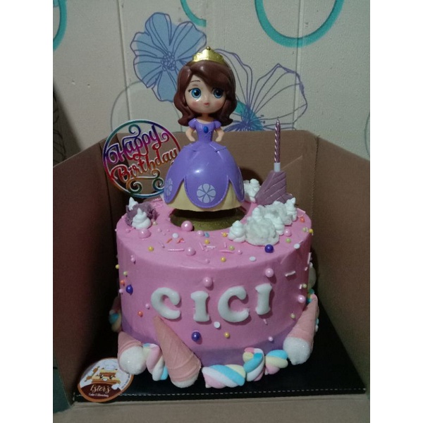 

Sophia birthday cake/kue ulang tahun Sophia/kue ulang tahun Sophia semarang
