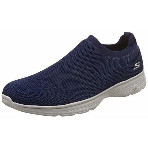 SKECHERS GO WALK 4 INTEND NAVY GRAY. 54692NVGY. Sepatu Pria. Original