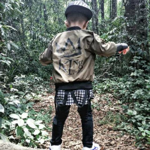 Jaket Bomber anak premium desain ekslusif