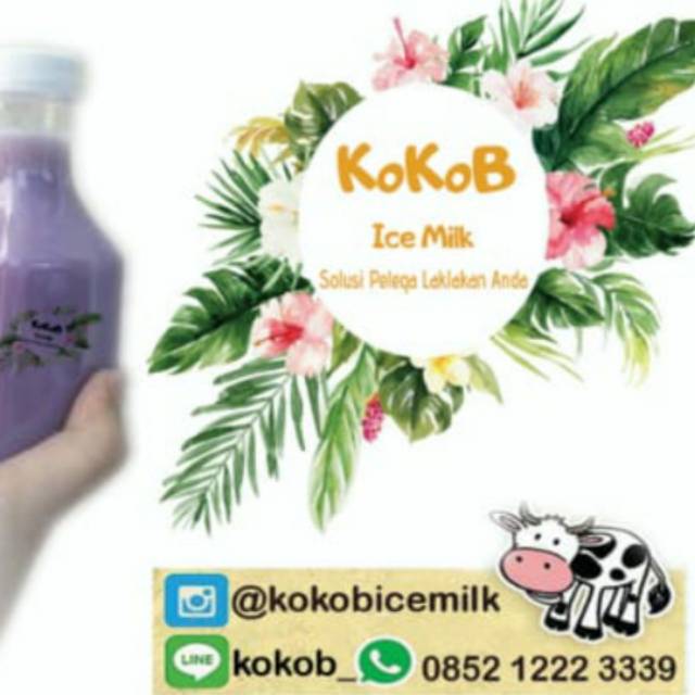 

KoKoB Ice Milk // Minuman susu olahan beraneka rasa