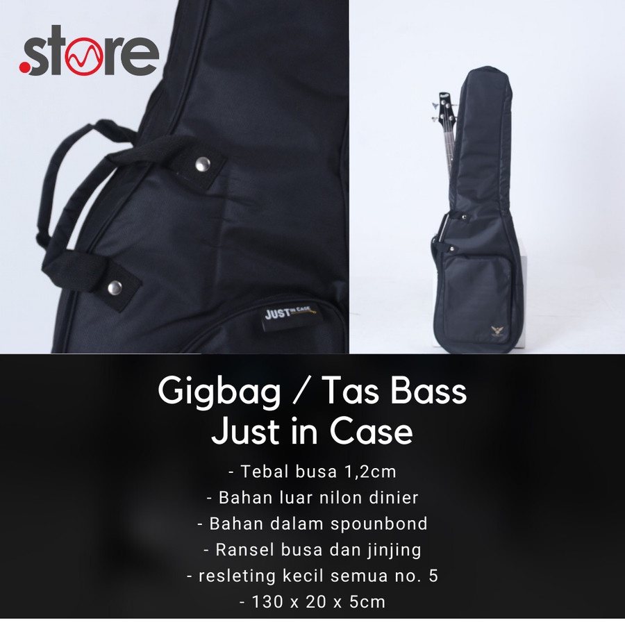Gigbag Tas Bass Gitar Just in Case/Tas Bass