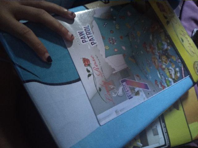 Sprei Lady Rose 120*200 Stitch Guitar , Pawpatrol , Rabbitstar,astrobear