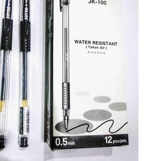 

♖ Pen Bolpen Gel JK-100 Joyko ( 12 PCS ) ➩