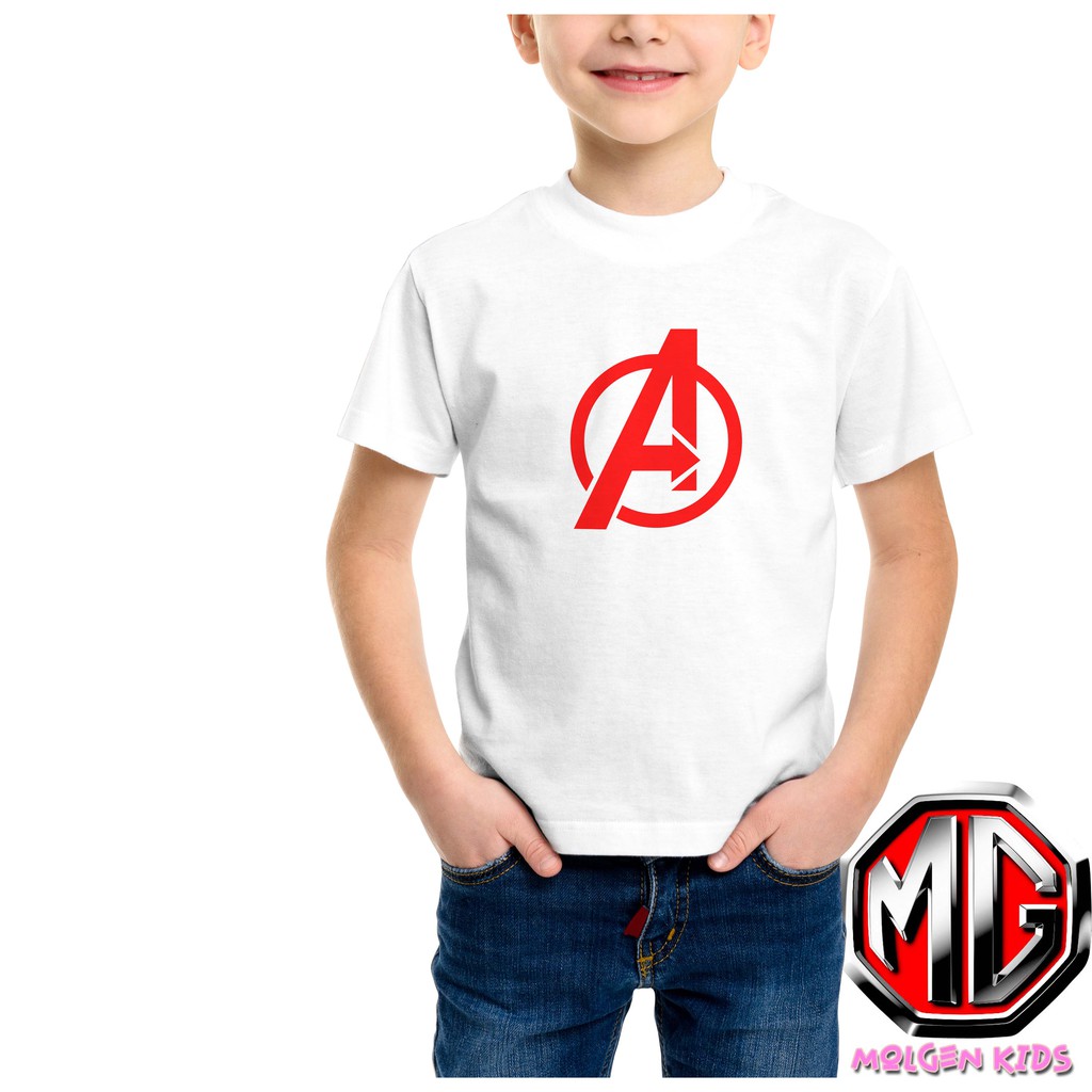 Baju Kaos Anak Laki Laki Avenger Logo Baju kaos anak 