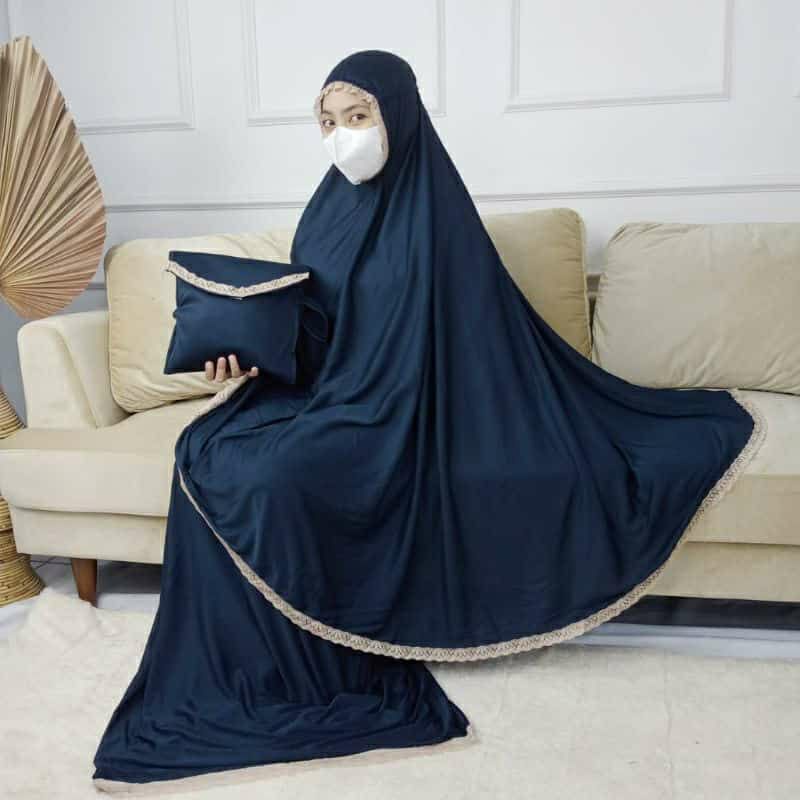 mukena renda, mukena dewasa, mukena amplop