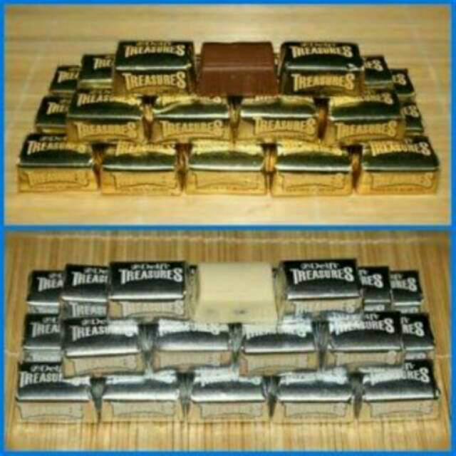 

Treasure gold(almond) silver(cookies)