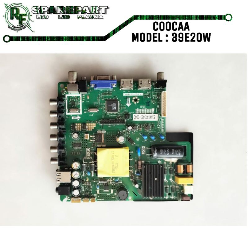 MB TV LED COOCAA 39E20W Mainboard tv led coocaa 39e20 w
