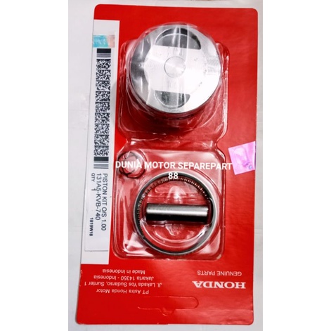 PISTON KIT/SEHER VARIO 110 KARBU OVERSIZE STD , 0,25 , 0,50 , 0,75 , 100 KVB