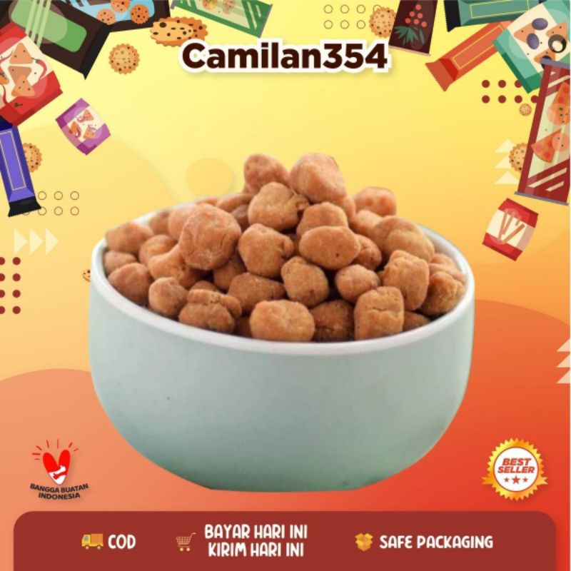 

Kacang Telur Manis - 250gr / Snack Kekinian Murah / Cemilan Lebaran